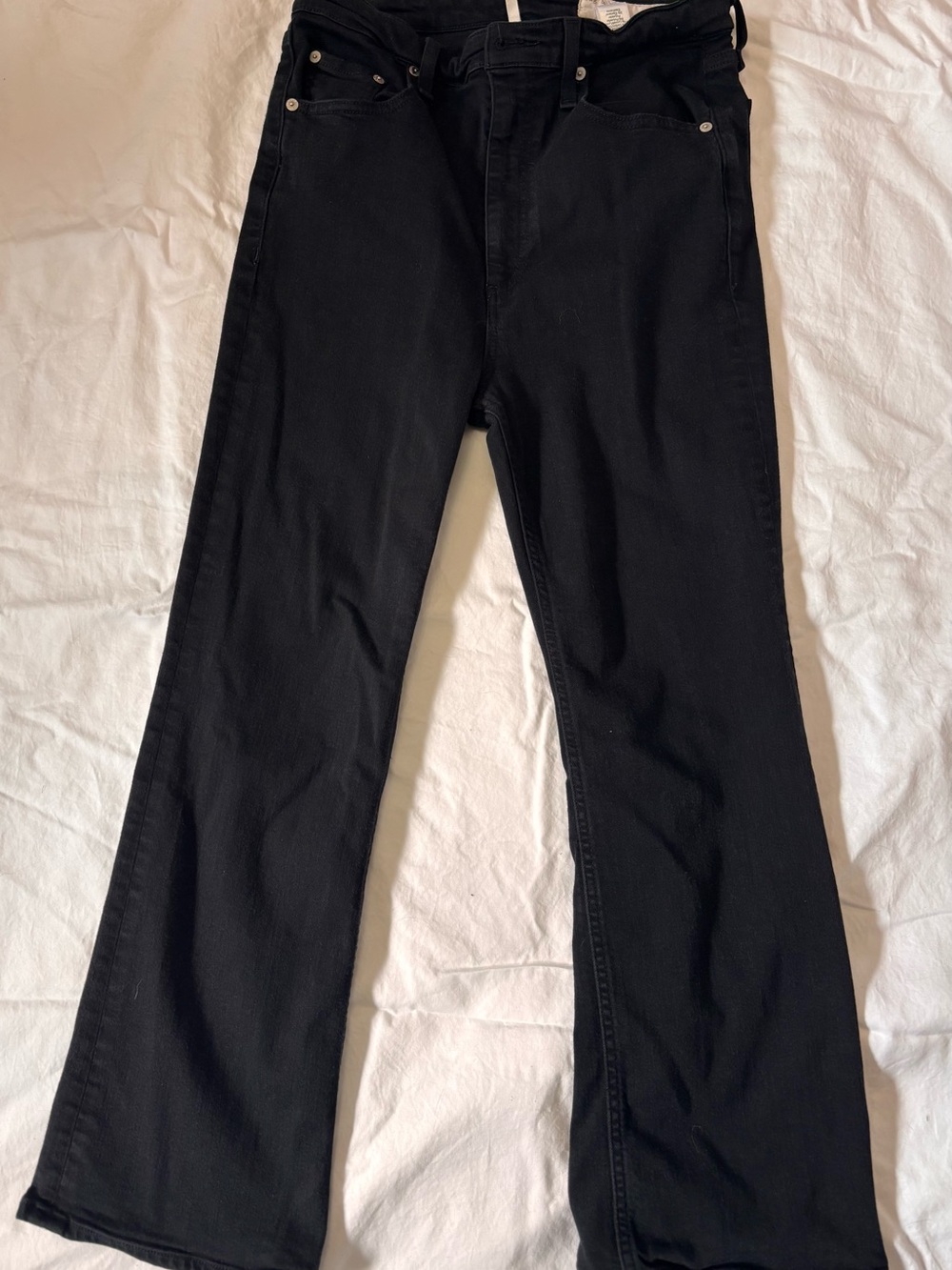 rag & bone women’s Black Bootcut Jeans size 30
